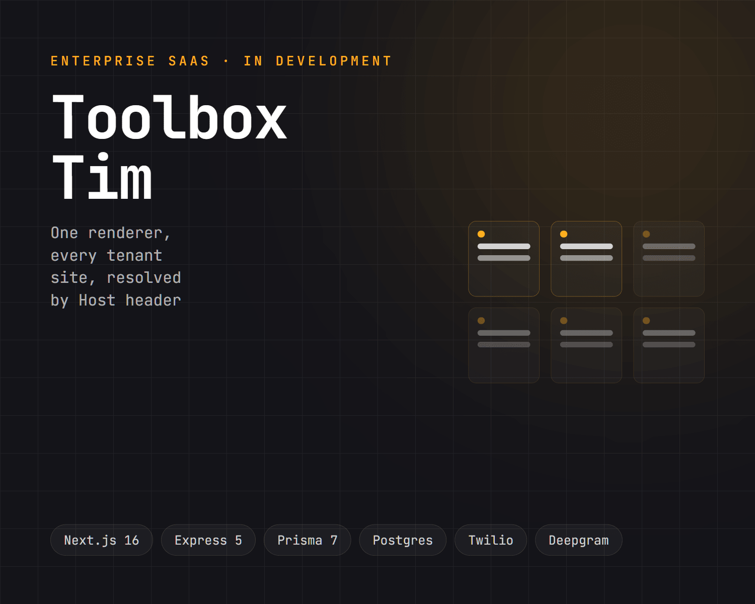 Toolbox Tim, Websites and Phone Lines for UK Tradespeople preview